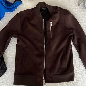 Banana Republic Suede Bomber